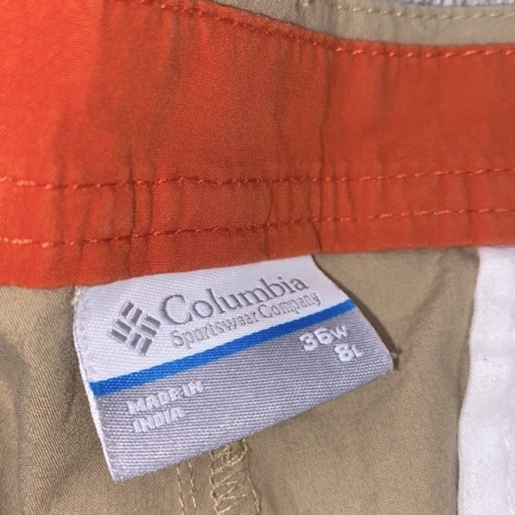 Columbia tan shorts size 36W - Picture 3 of 5